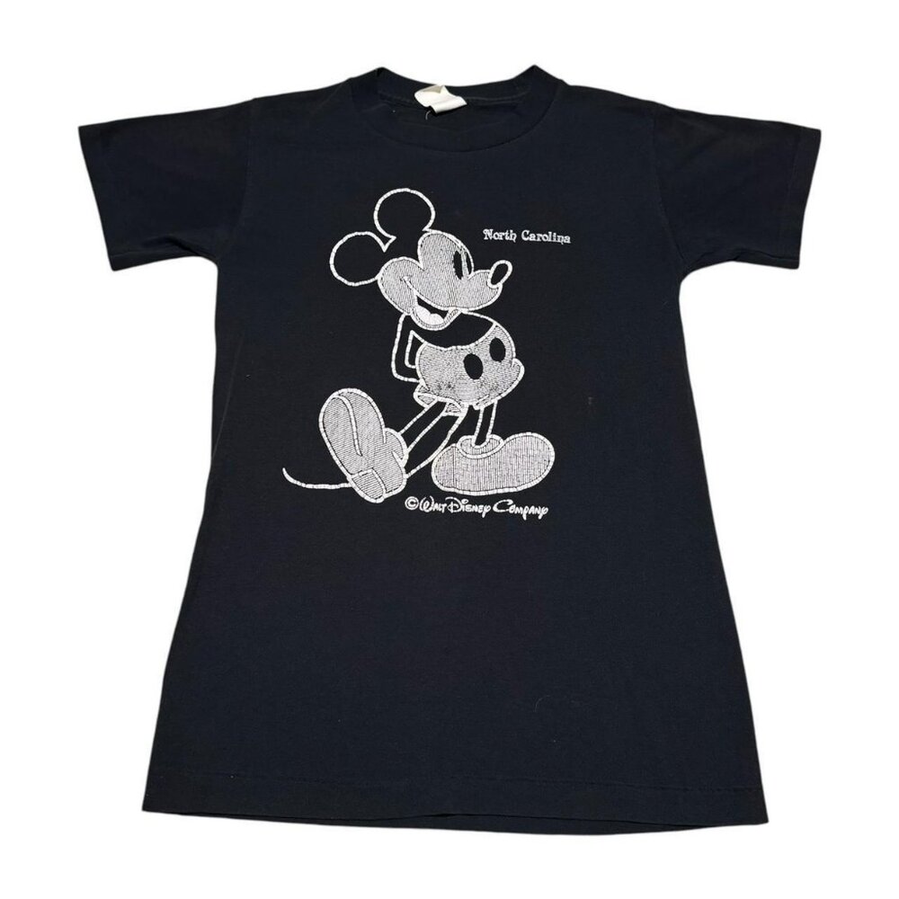 Vintage Sherrys 80s Mickey Mouse North‎ Carolina Shirt Adult Small
